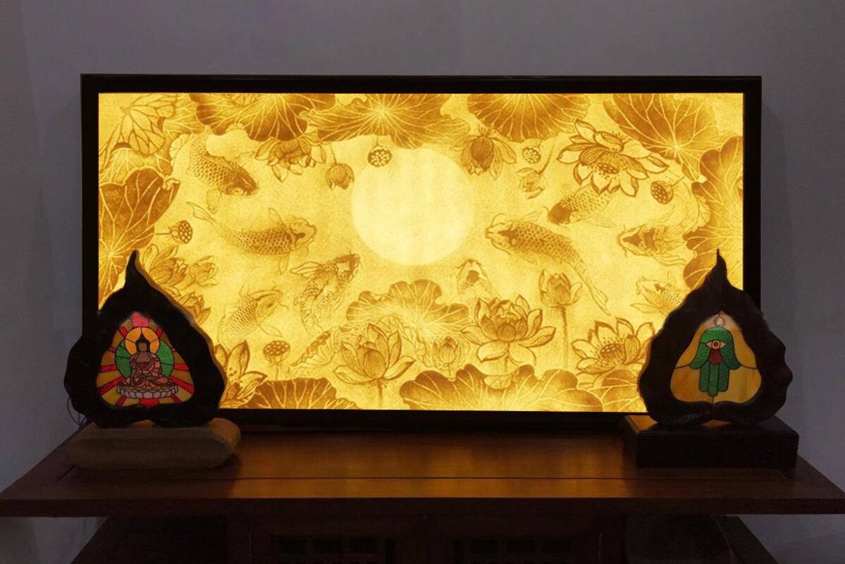 Tranh Giấy Dừa - Nghệ Thuật Sáng Tạo Vô Hạn